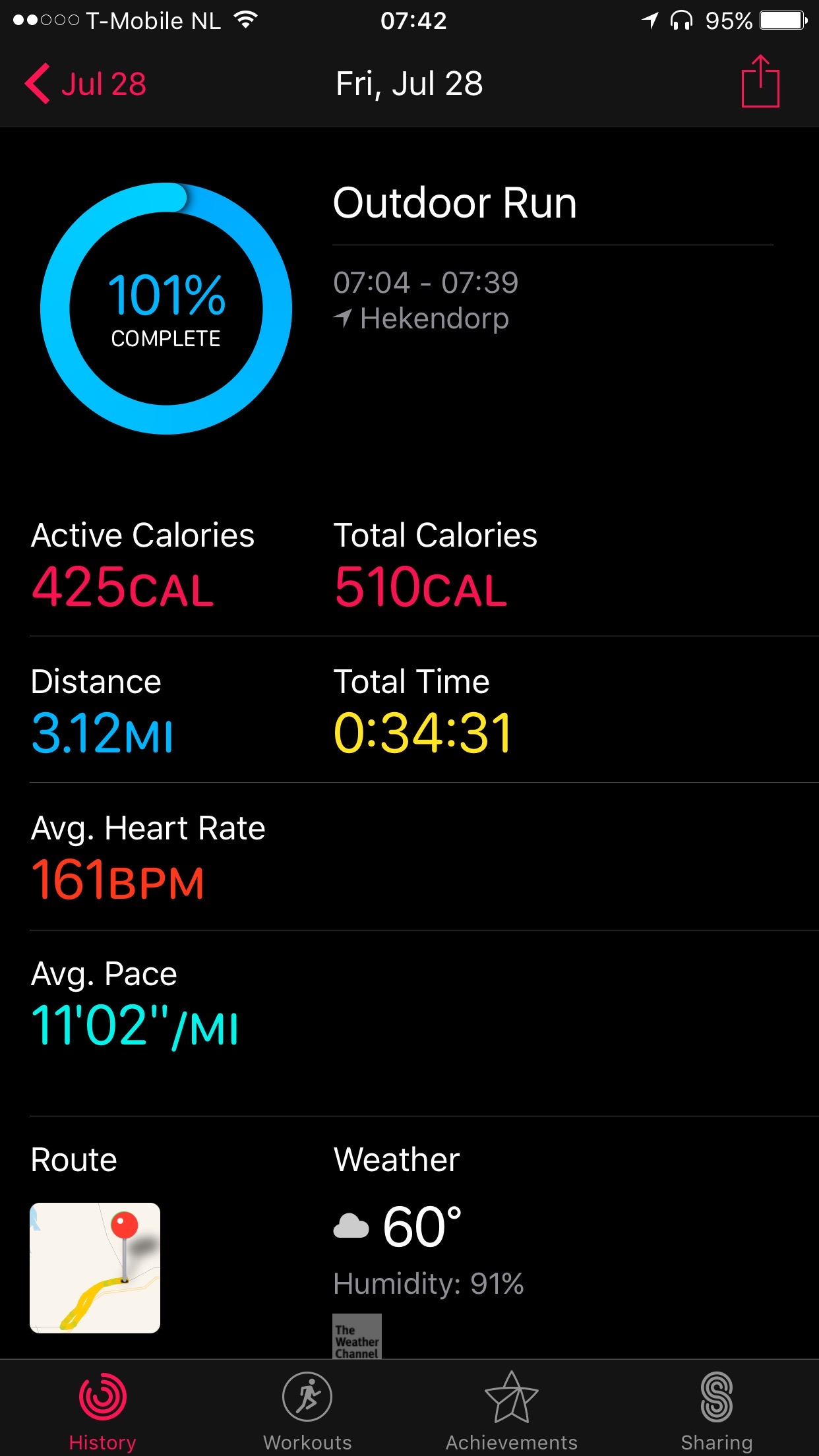 Running stats